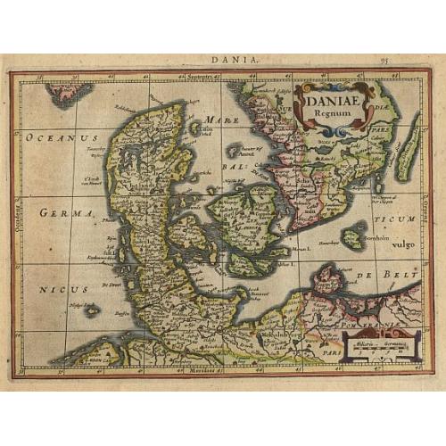 Old map image download for Daniae Regnum.