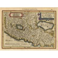 Old map image download for Terra Sancta..
