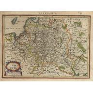 Old, Antique map image download for Lithuania.