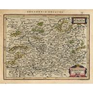 Old, Antique map image download for Burgundia Ducatus.