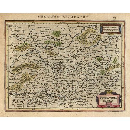 Old map image download for Burgundia Ducatus.
