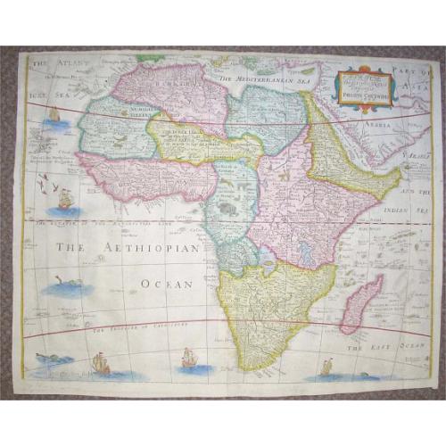 Old map image download for Africae Descriptio Nova Impensis.