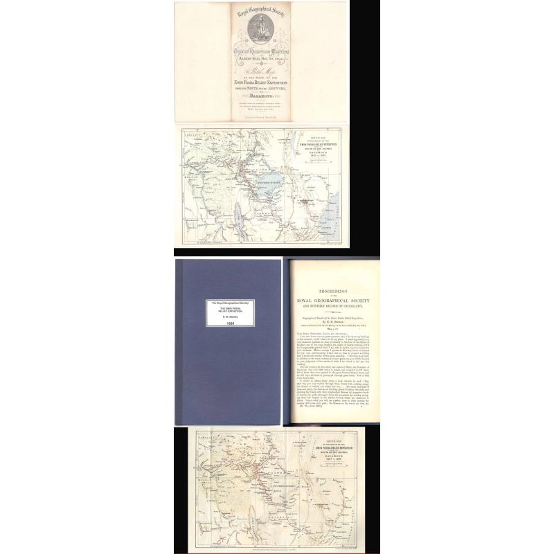 Sketch Map of the Route of the Emin Pasha Relief Expedition