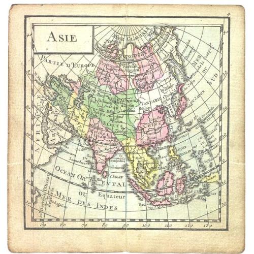 Old map image download for Asie.