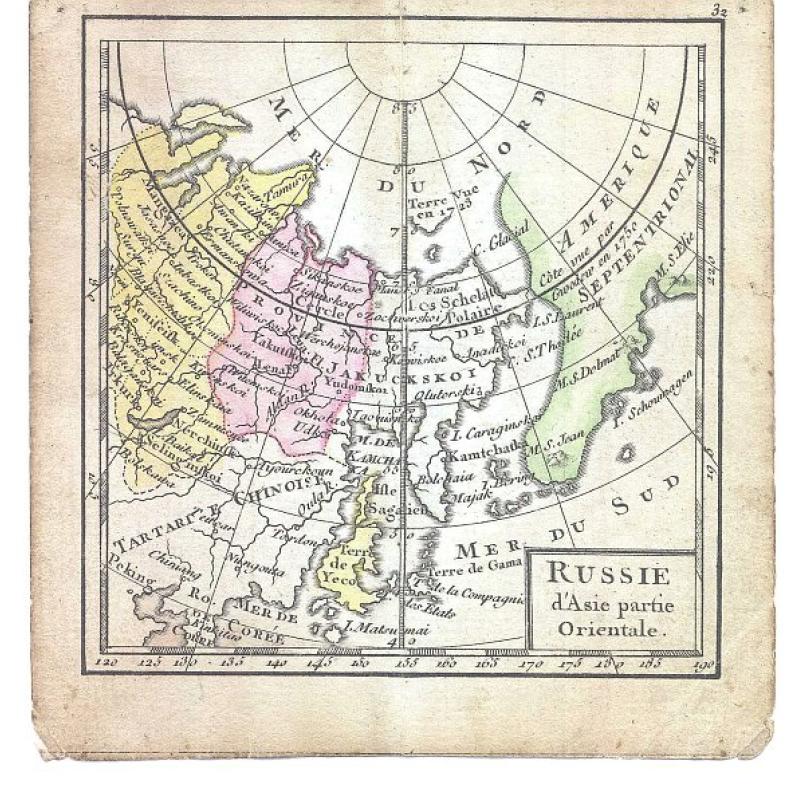 Russie d'Asie partie Orientale.