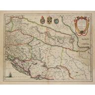 Old map image download for Sclavonia, Croatia, Bosnia cum Dalmatiae Parte. 