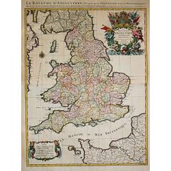 Le Royaume D' Angleterre distingué en ses Provinces.