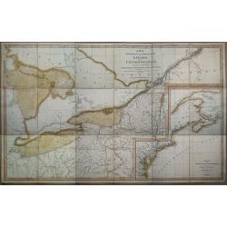 A Map exhibiting the frontiers of Canada and the United States, intended to illustrate the operations of the British & American armies