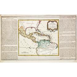 [Lot of 10 maps /views of the Caribbeans], Terre Ferme, Isles Antilles et N.lle Espagne.