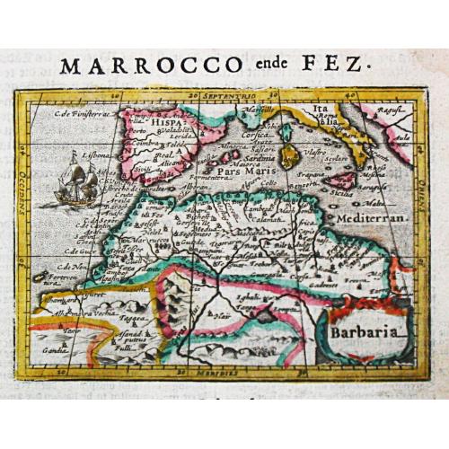 Old map image download for [Lot of 10 maps] In Notitiam Eclesiasticam Africae Tabula Geogrphica.