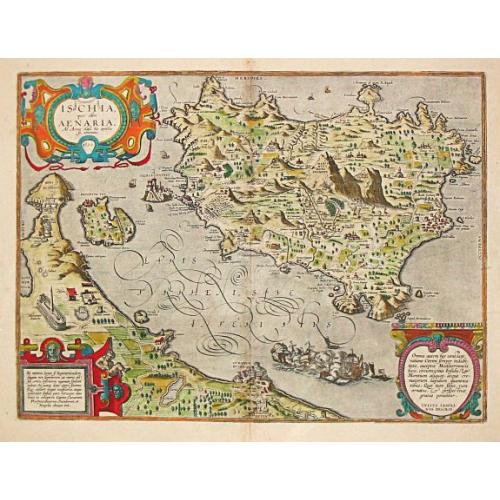 Old map image download for Ischia quae olim Aenaria.