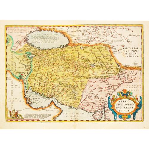 Old map image download for [Lot of 11 maps of Persia] Reyno de Persia, o imperia de los Sophies/  Pereici sive Sophorum Regni Ypus