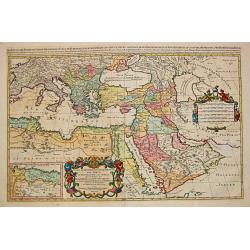 [Lot of 6 maps of the  eastern Mediterranean] Estats / du Grand Seigneur / des Turcs / en Europe, en Asie et en Afrique