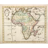 Old map image download for Nieuwe Kaart van Afrika.