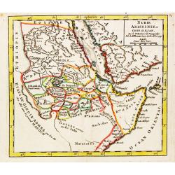 [Lot of 7 maps of the lands bordering the Red Sea]