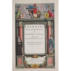 Theatrum Orbis Terrarum sive Atlas Novus. Partis Primae Pars Altera. 