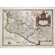 Old, Antique map image download for Nova Hispania et Nova Galicia.