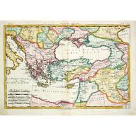 Old map image download for La Turquie d? Europe et celle d?Asie.