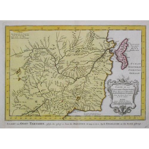 Old map image download for Carte de la Tartarie Occidentale.