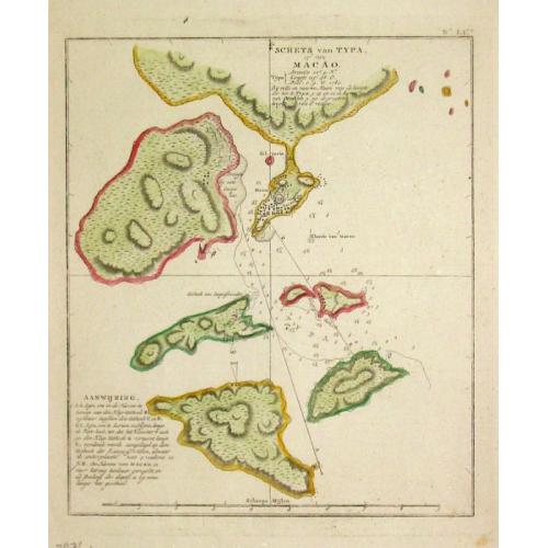 Old map image download for Schets van Typa of van Macao.