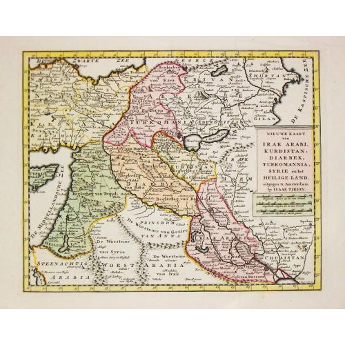 Old map image download for [Lot of 5 maps of the eastern Mediterranean and the Red Sea]