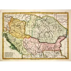 Pannonia, Dacia, Illyricum et Moesia. 1783.