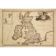 Old map image download for Insularum Britannicarum Facies Antiqua.