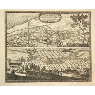 Old, Antique map image download for Castellum ad Butzfliet / Castellum vulgo Kruckschanz ad Oppidum Elmeshoorn.