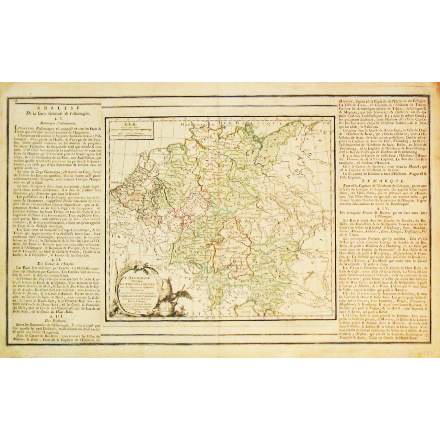 [Lot of 14 maps of Germany] Nova Totius Germaniae Descriptio.