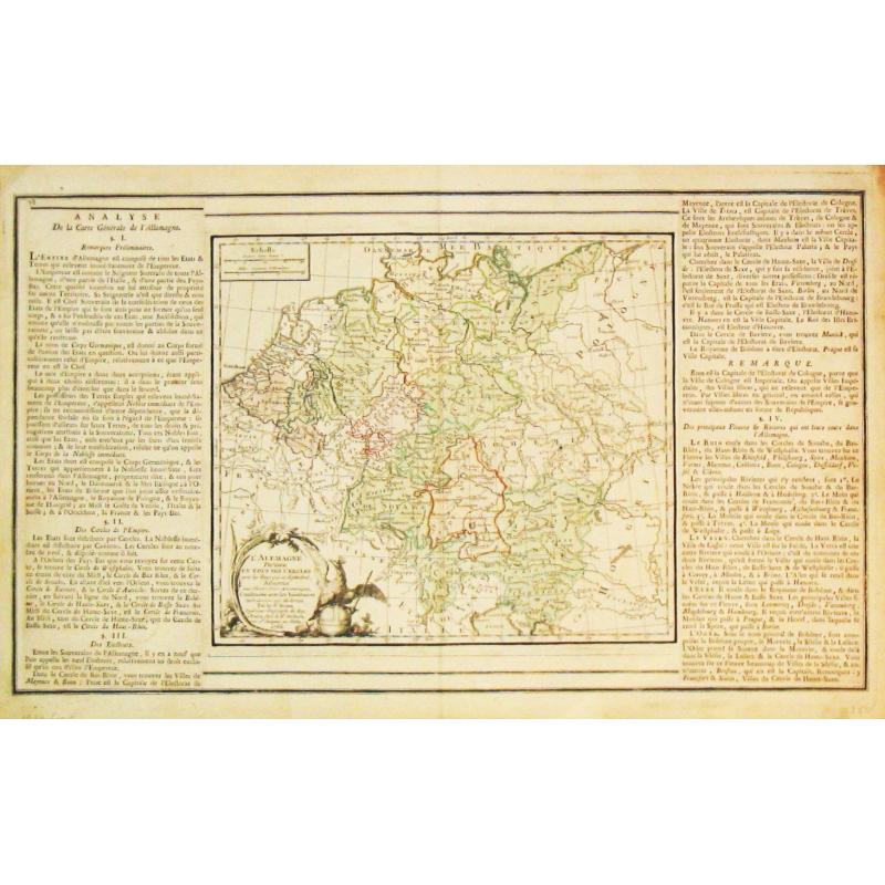 [Lot of 14 maps of Germany] Nova Totius Germaniae Descriptio.