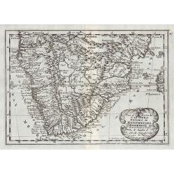 Pays, et Coste des Caffres : Empires de Monomatapa Monoemugi, &c.