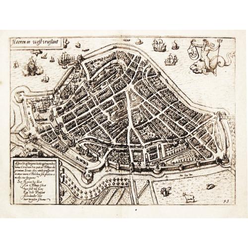 Old map image download for [Lot of 10 maps/plans] Hollandia Comitatus.
