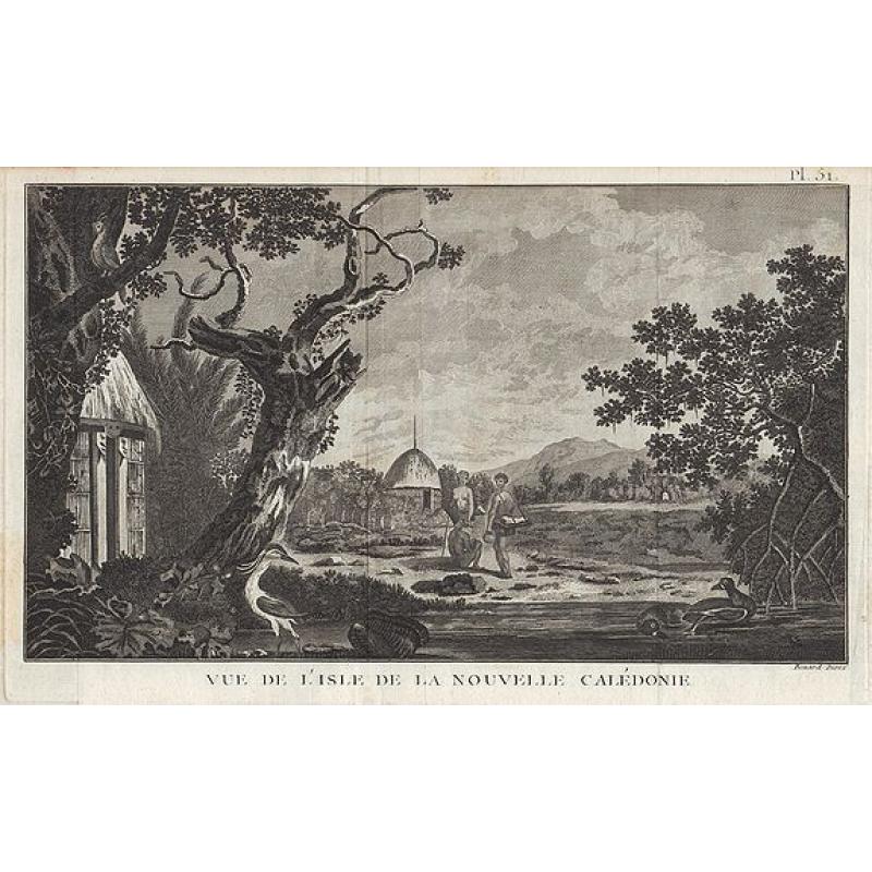 Vue de l'Isle de la Nouvelle Calédonie.