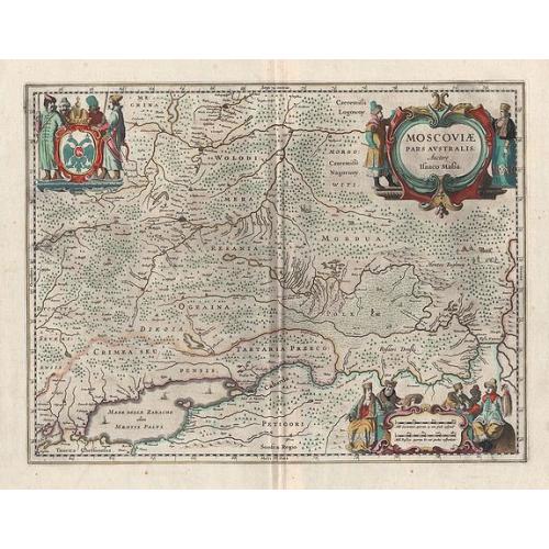Old map image download for Moscoviae pars australis.