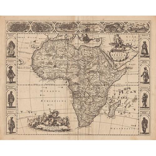 Old map image download for Nova Africa descriptio.