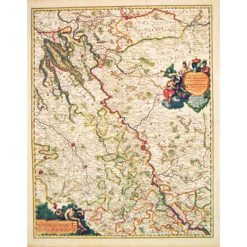 Old map image download for Regionum Coloniensis Electoratu et Archiepiscopatu Tabula.