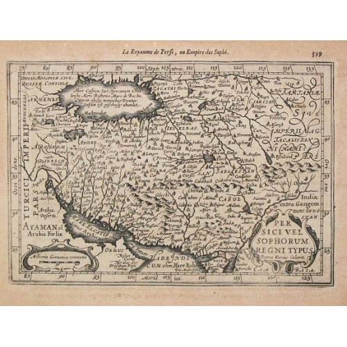 Old map image download for [ Persici Vel Sophorum Regni Typus.
