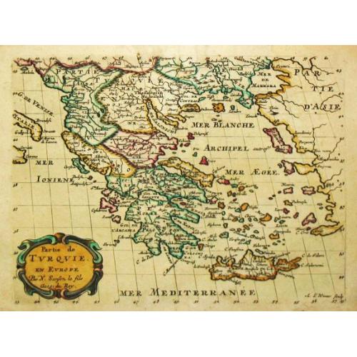 Old map image download for Partie de Turquie en Europe.