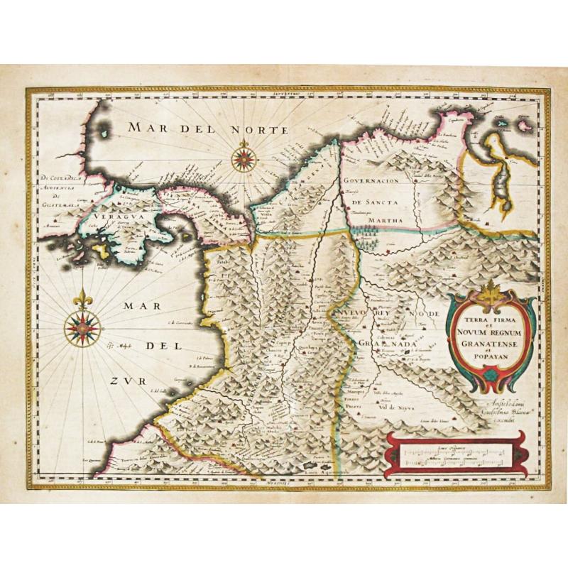[ Lot of 3 maps] Terra Firma et Novum Regnum.