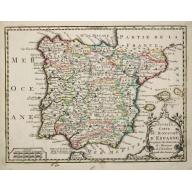 Old map image download for Nouvelle Carte du Royaume d' Espagne.