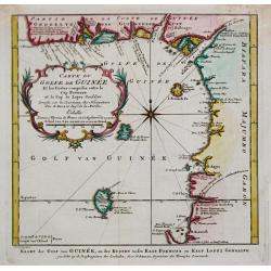 [Lot of 10 maps of Guinea.] Tractus Littorales Guinea a promontorio Verde.