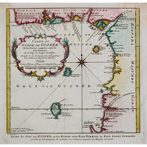 Old map image download for [Lot of 10 maps of Guinea.] Tractus Littorales Guinea a promontorio Verde.