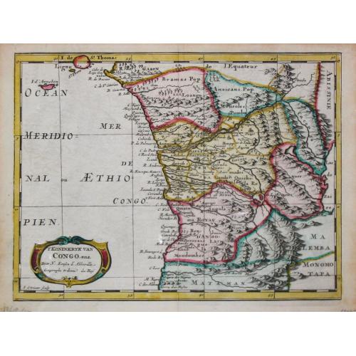 Old map image download for [Lot of 10 maps of Guinea.] Tractus Littorales Guinea a promontorio Verde.