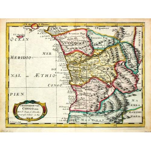 Old map image download for T Koninkrijk van Congo.