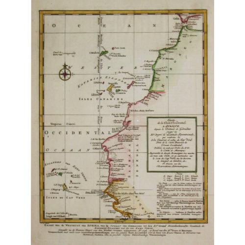 Old map image download for [Lot of 10 maps of Guinea.] Tractus Littorales Guinea a promontorio Verde.