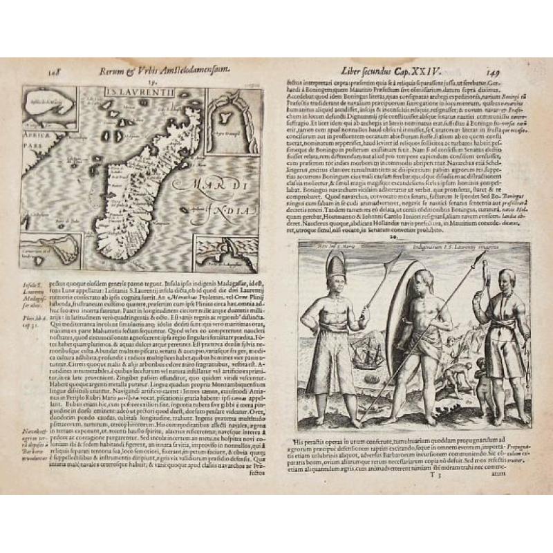 I.S. Laurentii. / Rex Ins. S. Maria Indigenarum I.S. Laurentii imagines.