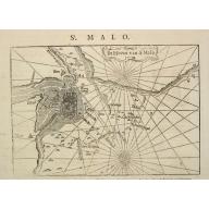 Old map image download for De haven van S.Malo.