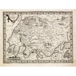 [Lot of 17 maps]   L' ISLE DE FRANCE Pariensis agri descriptio. Francois de la Hoeye fecit, Jean le Clerc excud.