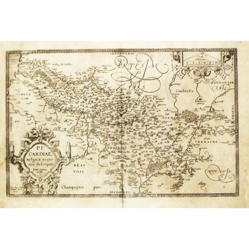 Old map image download for [Lot of 15 maps/plans of northern France] Gouvernement d' Orleans et la Generalite divisee en ses Elections.