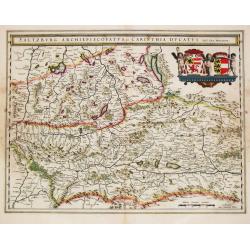 [Lot of 5 maps of Austria, Tsjechia, Silesia and Slowakia] Salzburg.